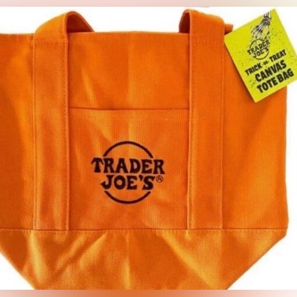 Trader Joe'S Handbags - NWT Trader Joe’s Trick-or-Treat Mini Canvas Tote
